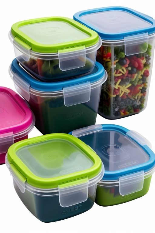 BPA FREE plastic Containers 3